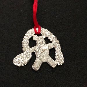 Salisbury Pewter Bear Christmas Ornament